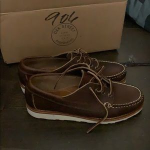 Oak Street Trail Oxford - Brown - vibram sole